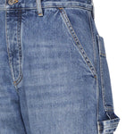 Pantaloni cargo in denim Vintage Indigo 793538 V42W04715 BOTTEGA VENETA 