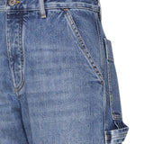 Pantaloni cargo in denim Vintage Indigo 793538 V42W04715 BOTTEGA VENETA 
