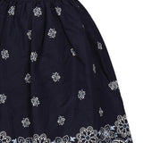 Gonna in popeline fiammato con stampa<BR/> MG2425 17X0F022X MIU MIU 
