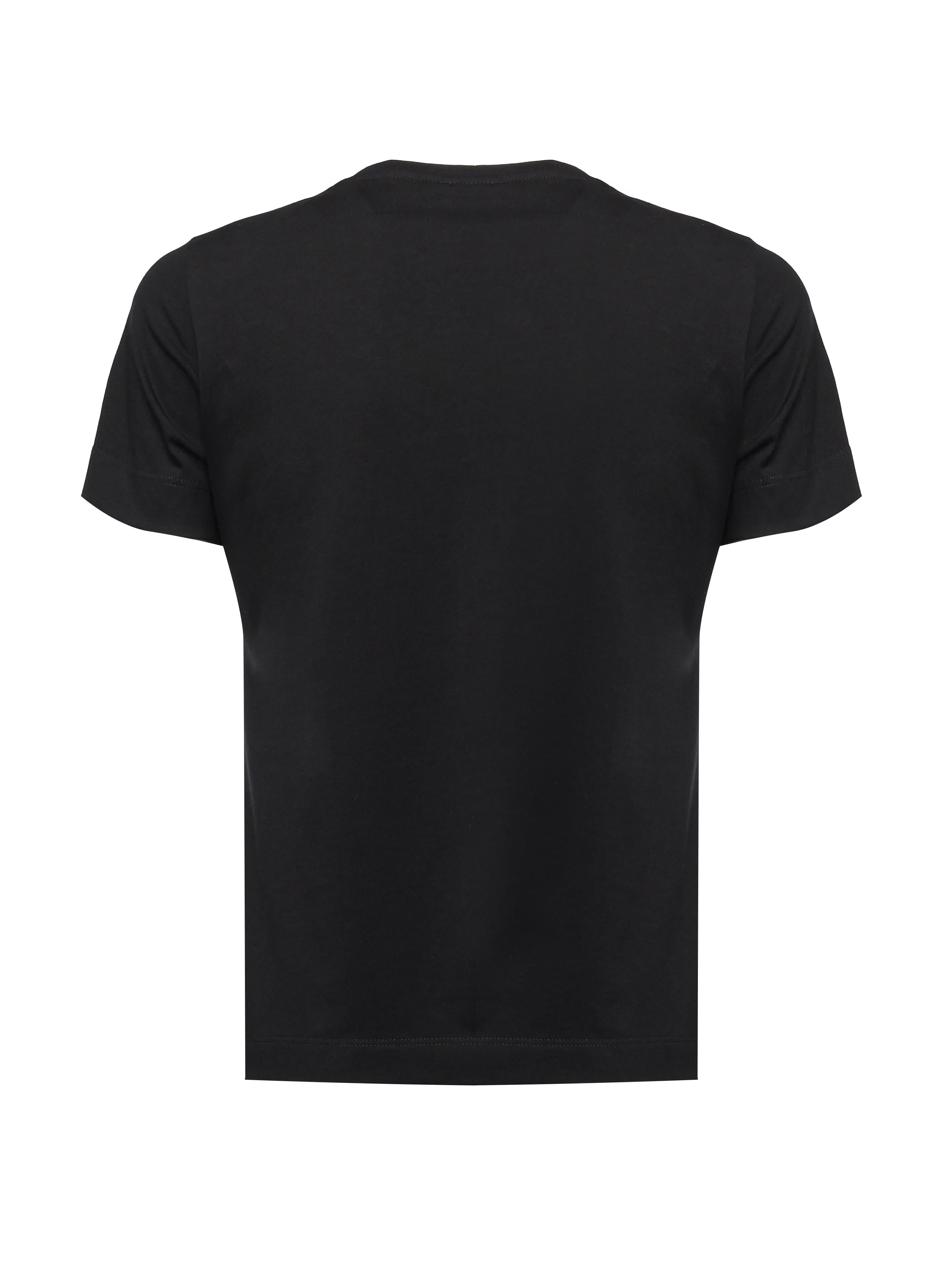 T-shirt con applicazione Monogram 100355 A2HNZ99 PINKO 