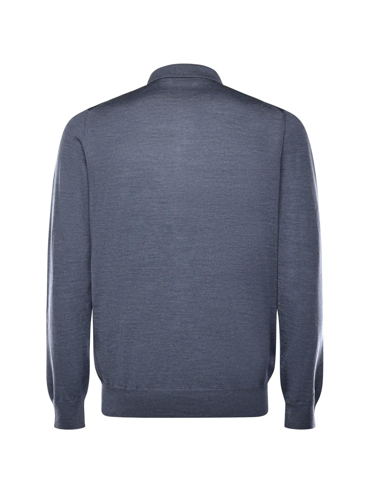 Maglia in lana con colletto polo 13190 57137540 GALIANO 