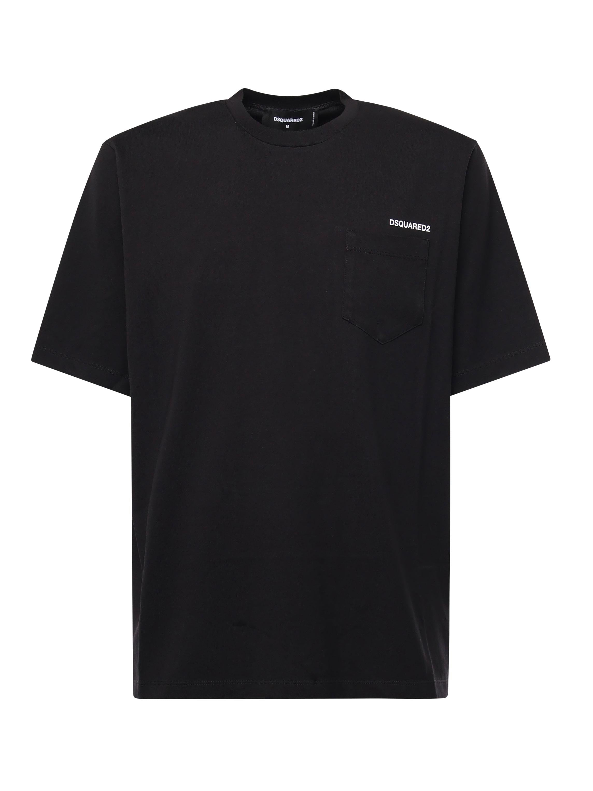 T-shirt con stampa grafica S74GD1348 D20020900 DSQUARED2 