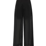 Pantaloni con lacci e dettagli texani 106947 A3AXZ99 PINKO 