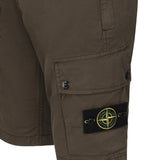 Bermuda cargo aderenti con tasche con cerniera K1S15L100011 S0010V0054 STONE ISLAND 
