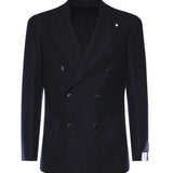 Blazer doppiopetto in lana 2405 545087 LUIGI BIANCHI 
