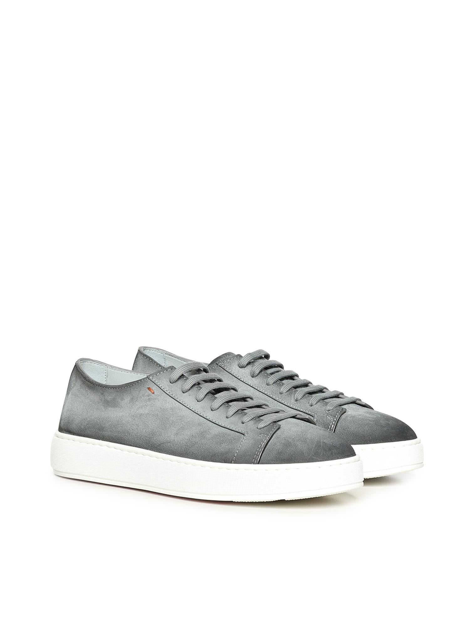Sneaker in suede MBCD21571BART AOLG18 SANTONI 
