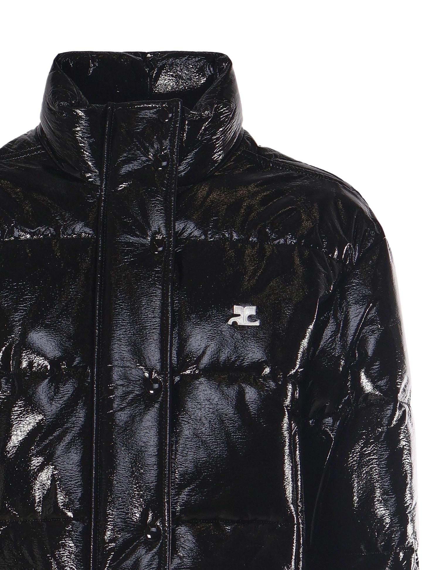 Vinyl Puffer jacket 323CMA106VY0016 9999 COURREGES 