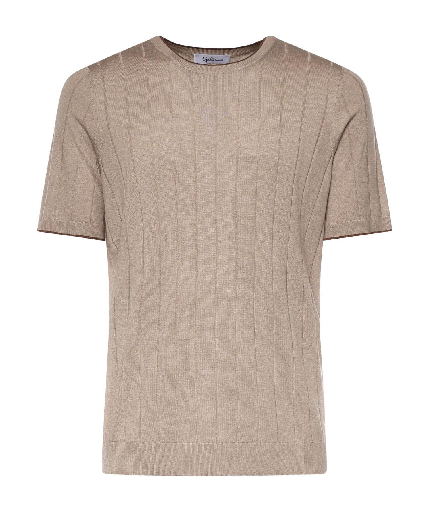 T-shirt in seta 43116 23510030 GALIANO 