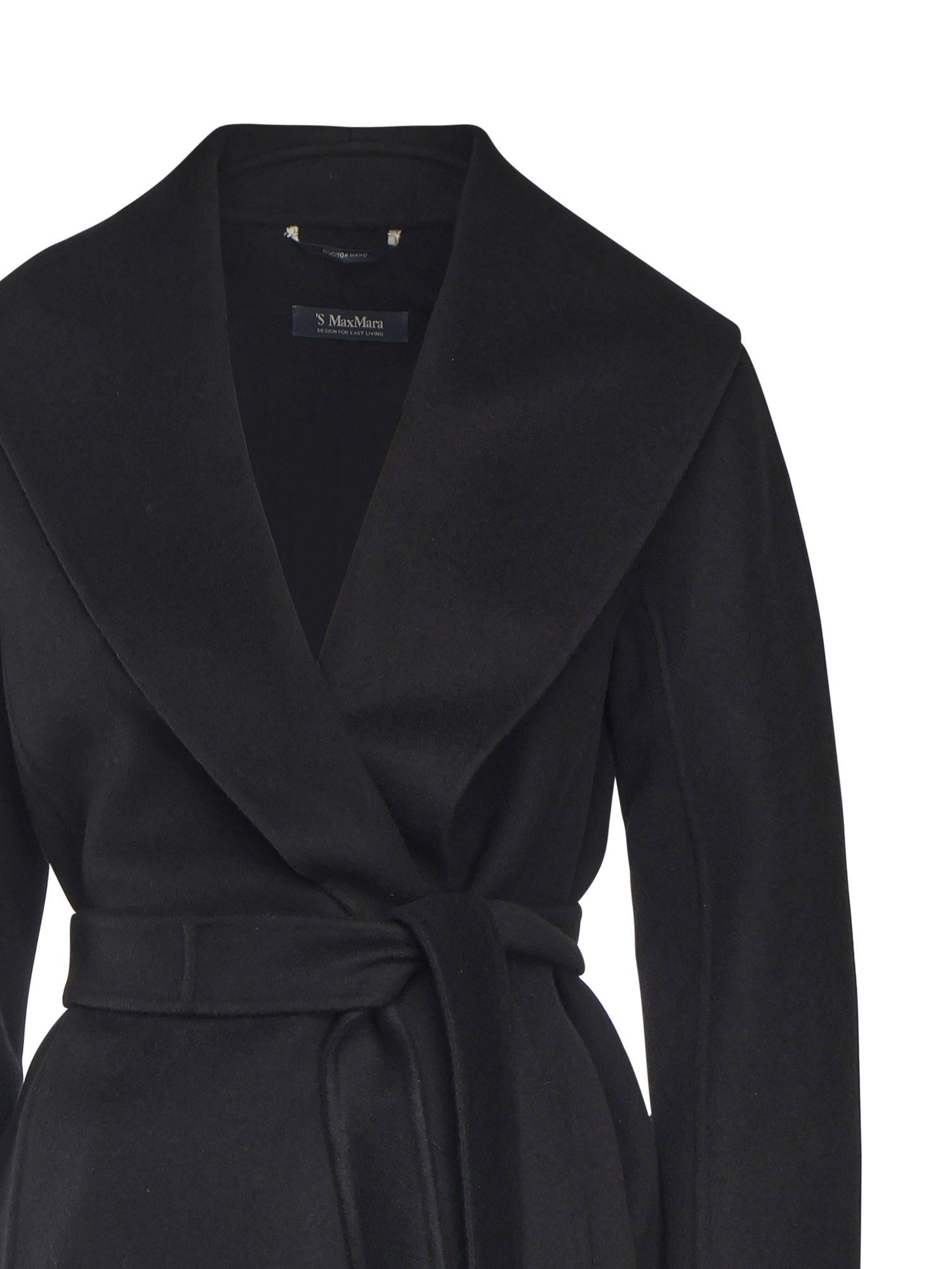Cappotto a vestaglia in lana double 2529016061600 013 'S MAX MARA 