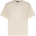 T-shirt in compact jersey con stampa JG00079UL 520001200 LAMINAR 