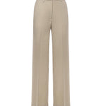 Pantalone in viscosa e lana TP9958 ECRU OTTOD'AME 
