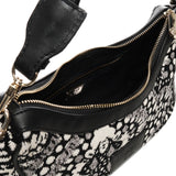 Borsa a spalla Amelia 73BS8BU06 AMELIANERO/MULTICOLOR V° 73 