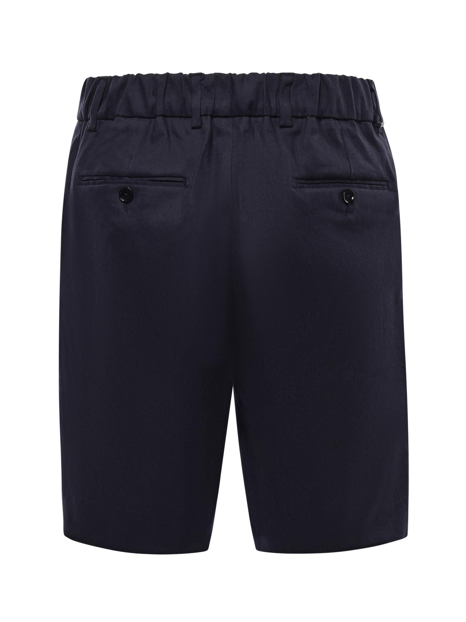 Shorts Richard in lino e cotone RICHARD LAQBLU BE ABLE 