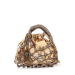 Mini bag in macramè con cristalli 2038260999 BRONZE KURT GEIGER 