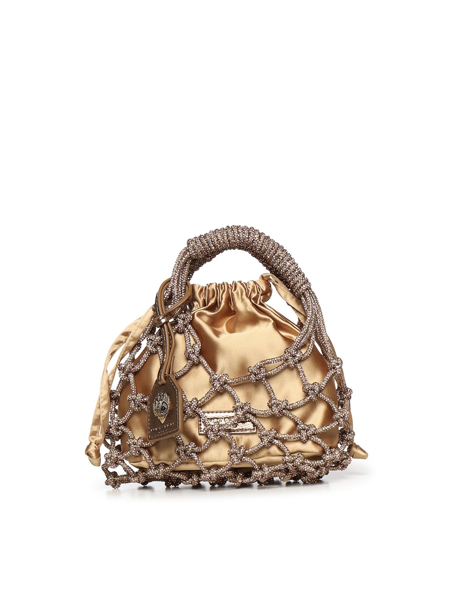 Mini bag in macramè con cristalli 2038260999 BRONZE KURT GEIGER 