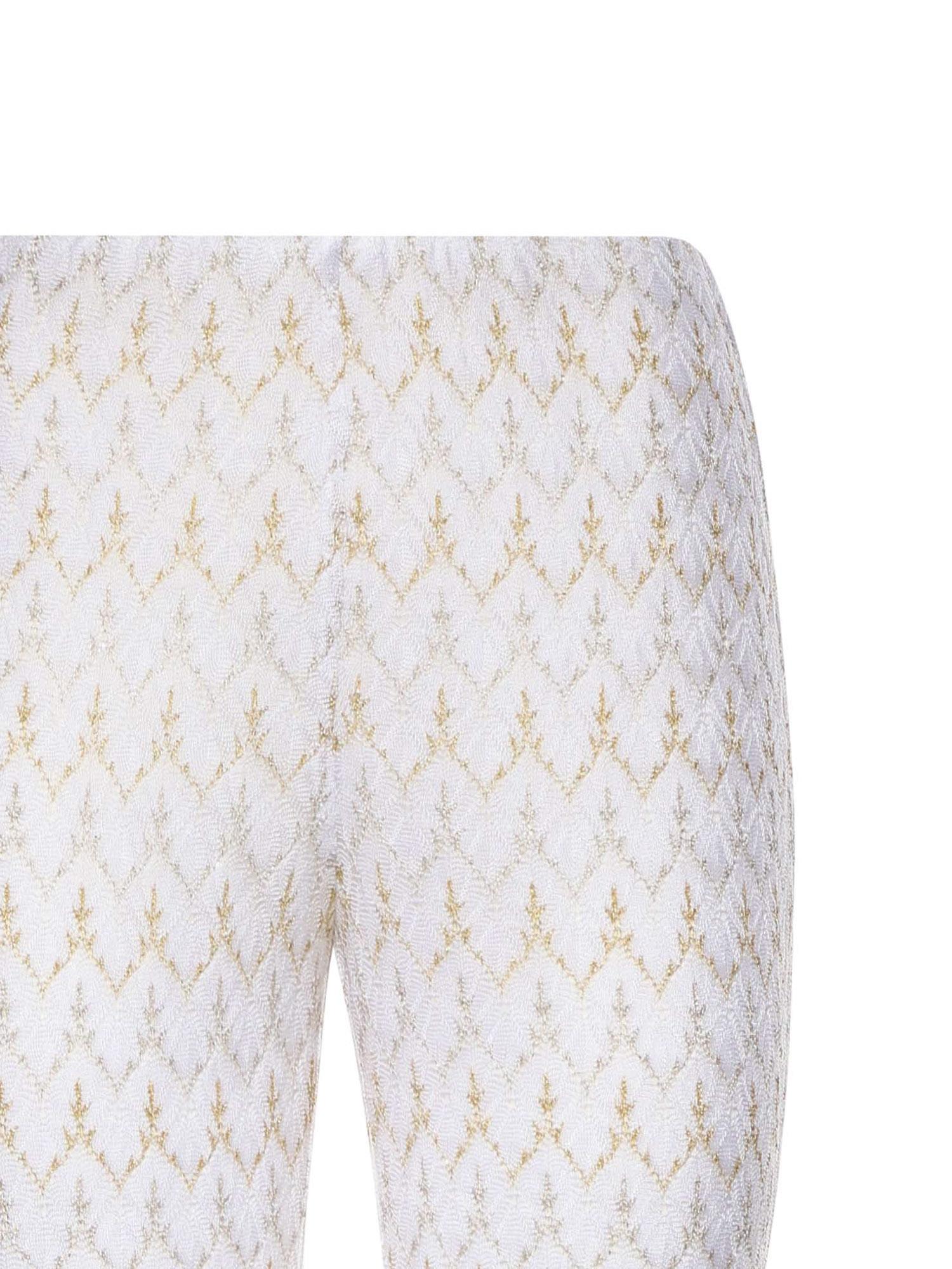 Pantaloni in pizzo zig zag DS26SI10 BR015XS01LI MISSONI 