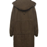 Piumino lungo con finiture in pelliccia F9U05Z FU6YDV0531 DOLCE & GABBANA 