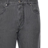 Jeans a gamba dritta in denim 813511 V5SO01003 BOTTEGA VENETA 