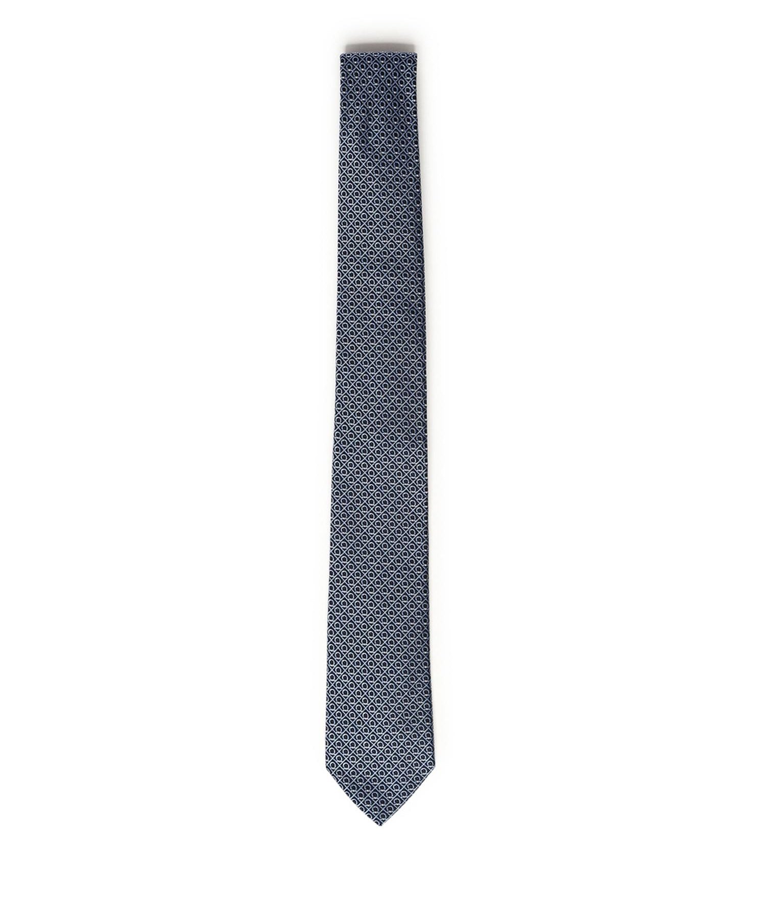 Cravatta in seta con stampa 351355 789251002 FERRAGAMO 