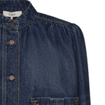 Giacca arricciata in denim CH26SDV09258 4A1 CHLOÉ 