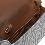 Portafoglio Baguette con catena 8M0498 AUT4F1SXQ FENDI 