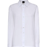 Camicia boxy in popeline 106248 A32LZ04 PINKO 