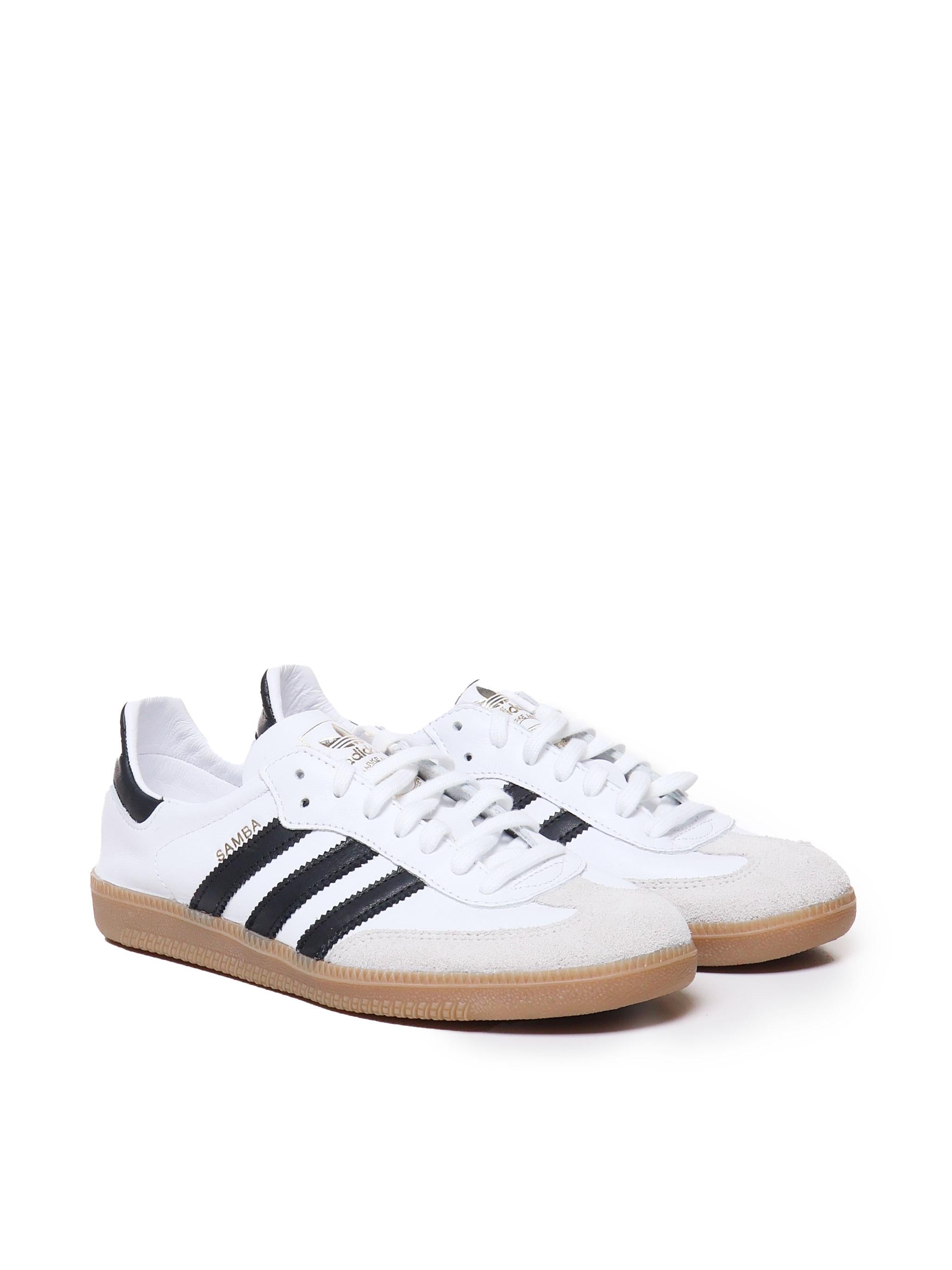 SAMBA DECON         FTWWHT/CBLACK/GREONE IF0642  ADIDAS ORIGINALS 