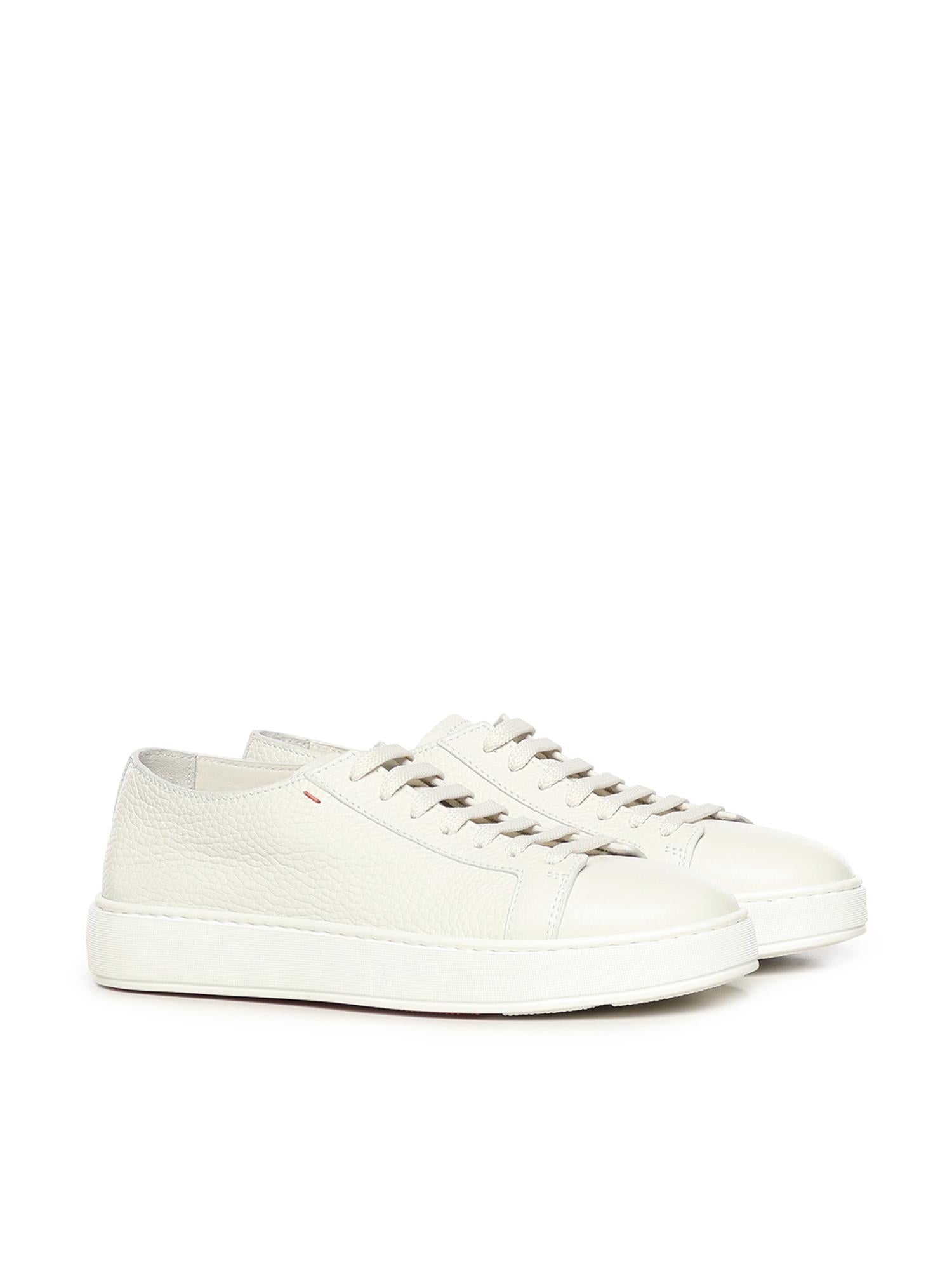 Sneaker in pelle bottalata MBCD21430BARC MMDI48 SANTONI 