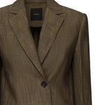 Blazer in tela con bottoni 104890 A2EJL63 PINKO 