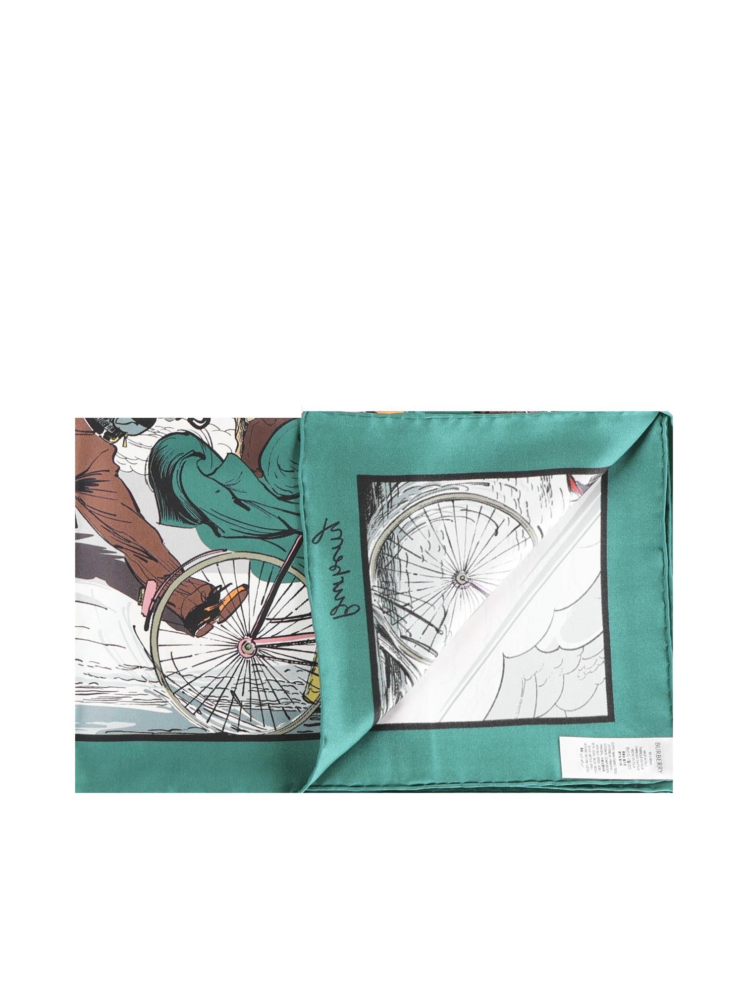 Foulard in seta<BR/> 8120327 B9171 BURBERRY 