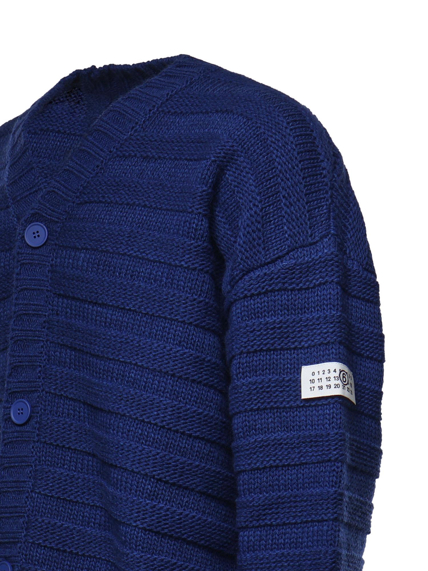 Cardigan in lana SH0HP0005 M13040483 MM6 Maison Margiela 