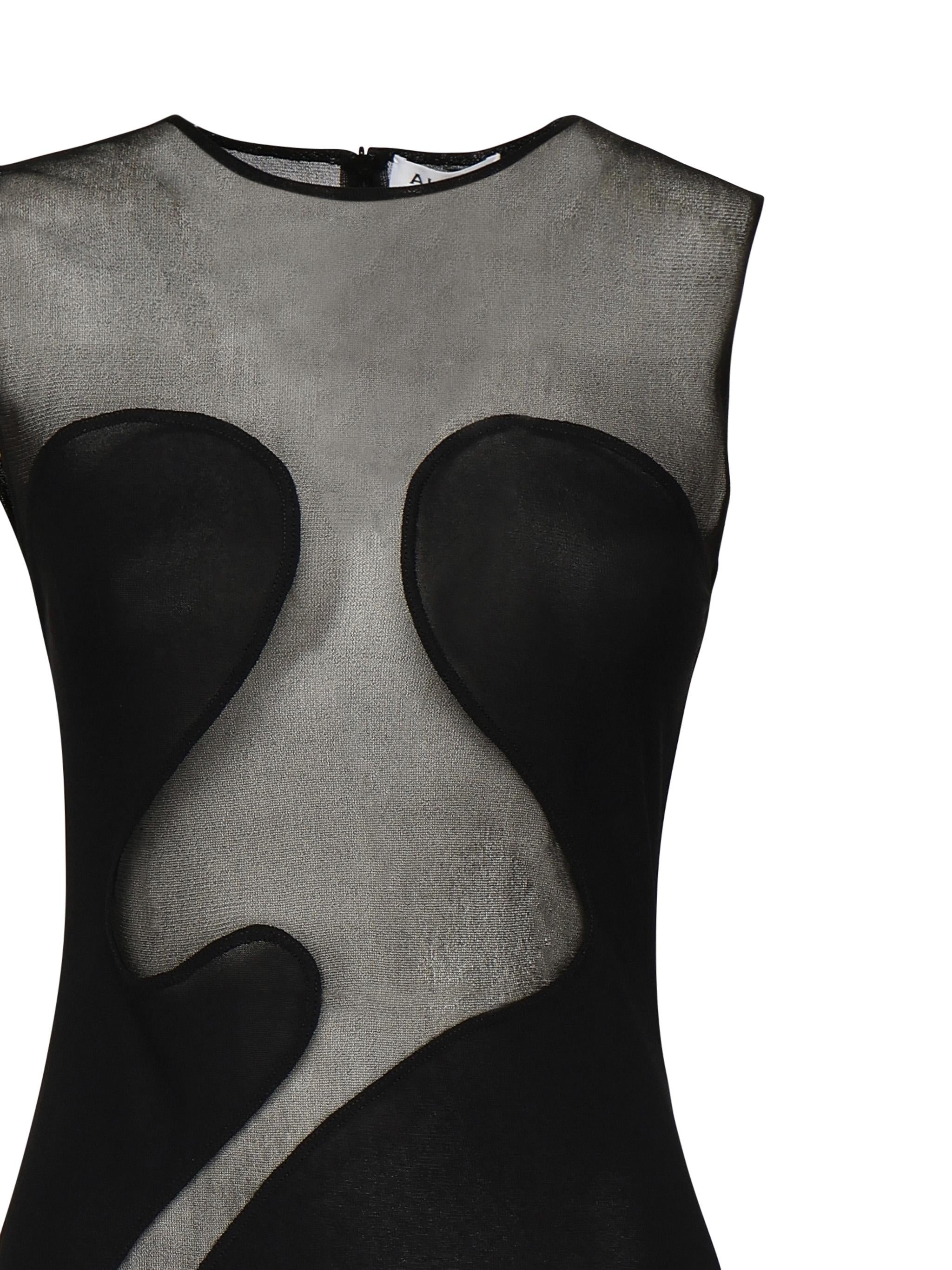 ABITO SAGOMATO BODY CONSCIOUS IN MAGLIA AA9R2654K061A 995 ALAIA 