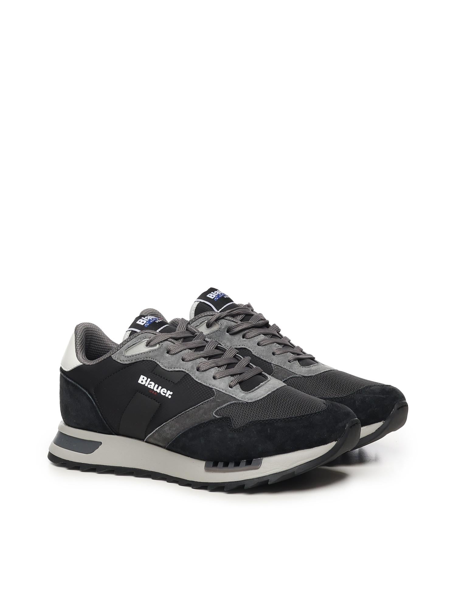 Sneakers RYDER con logo F5RYDER01 BLK/GRY BLAUER 