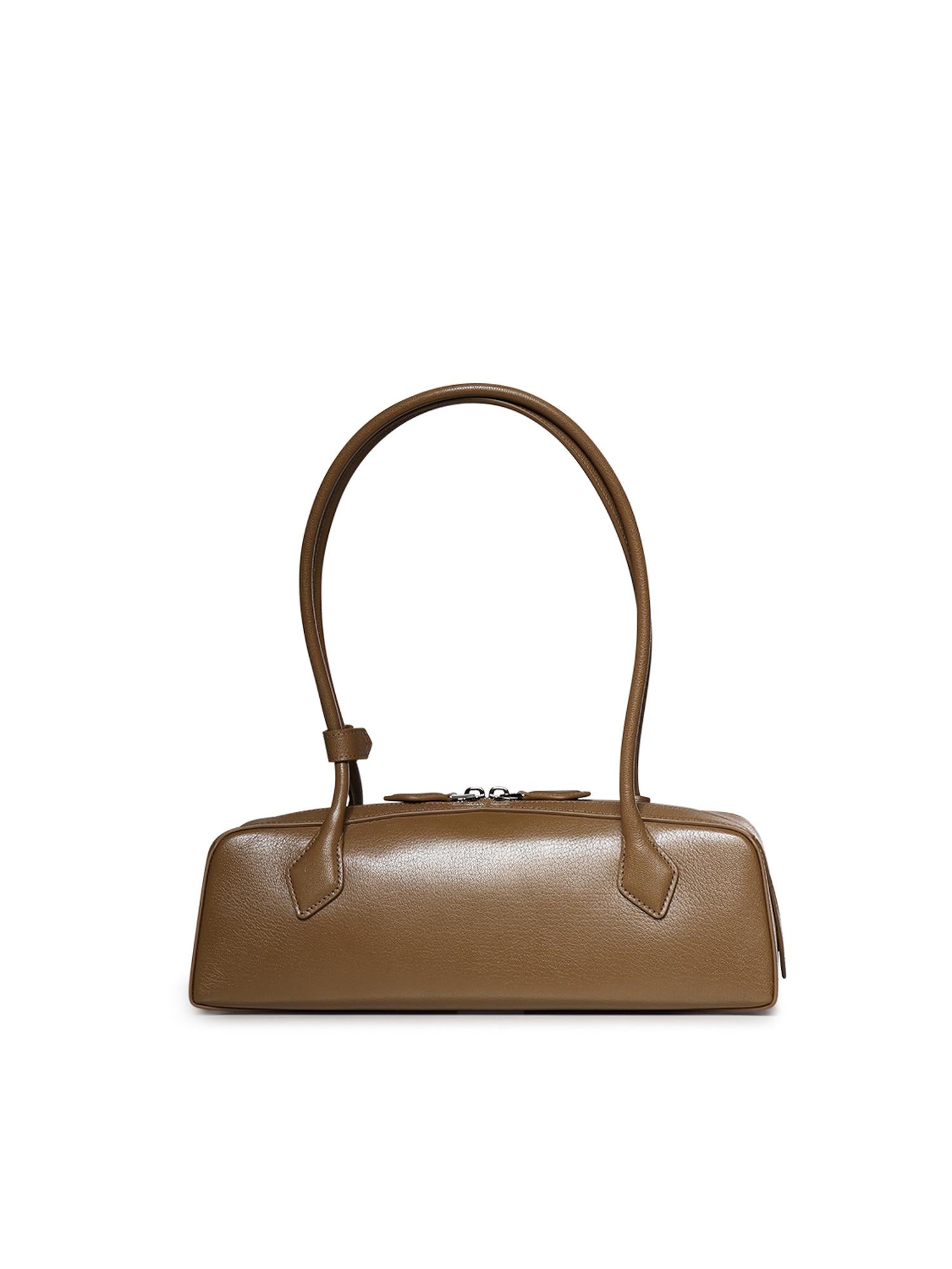 Borsa a spalla Le Teckel medium in pelle AA1S06033CA212 A47 ALAIA 