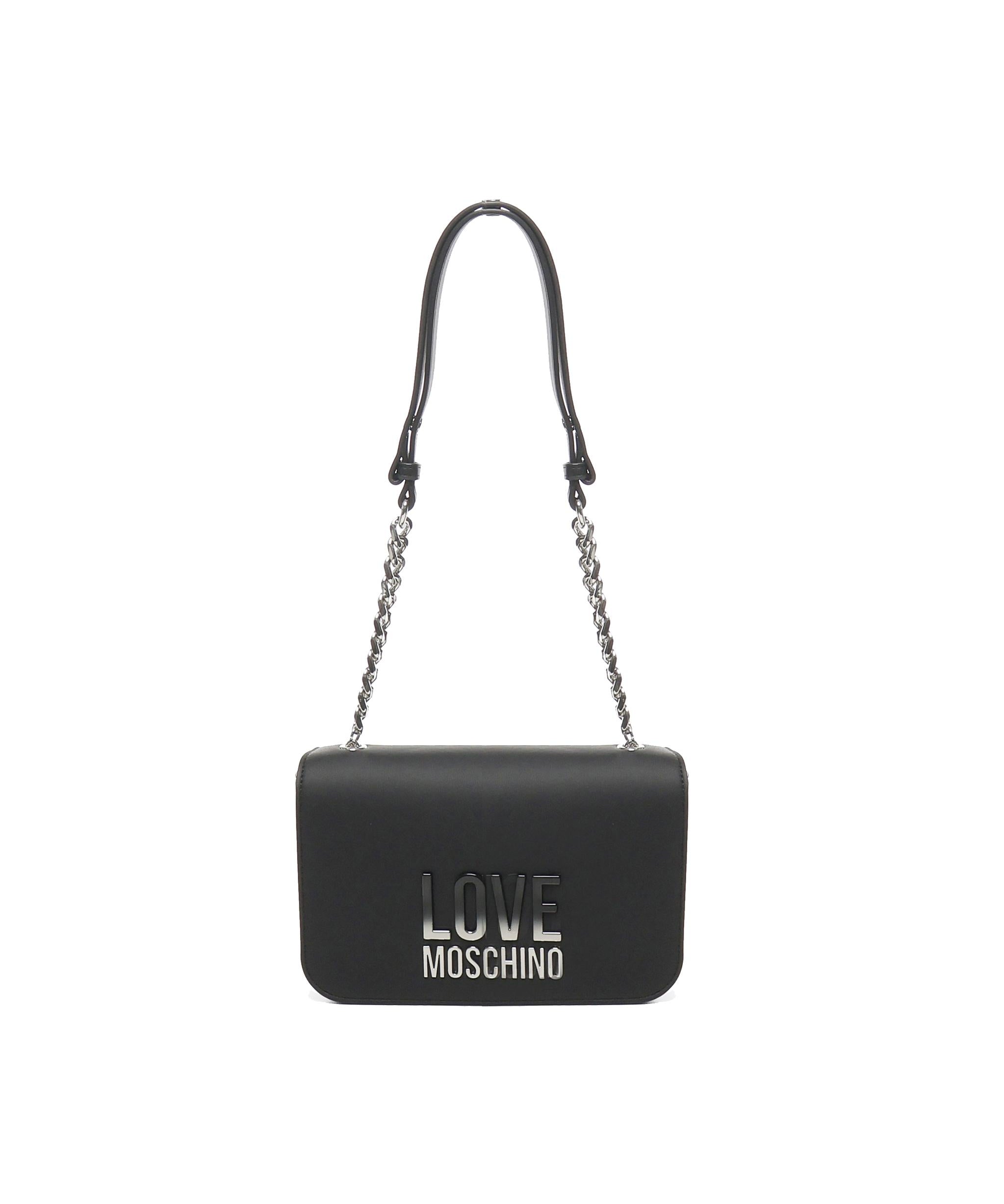 Borsa a spalla con logo degradé<BR/> JC4254PP0MKD0 00B LOVE MOSCHINO 