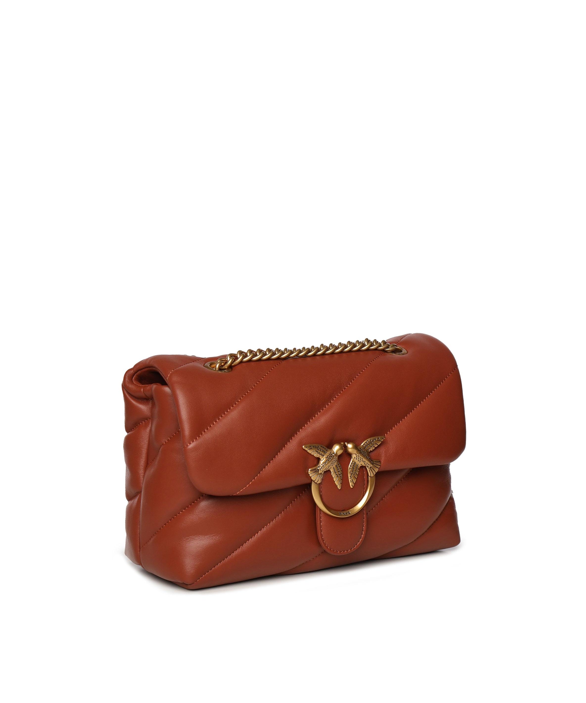 Borsa Big Love puff maxi quilt 100038 A0F2L84Q PINKO 