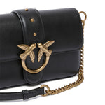 Borsa a spalla Mini Love Bag in pelle 104340 A0QOZ99Q PINKO 