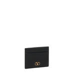 Portacarte Vlogo Signature in vitello granato 6W0P0AJ7 SNP0NO VALENTINO GARAVANI 