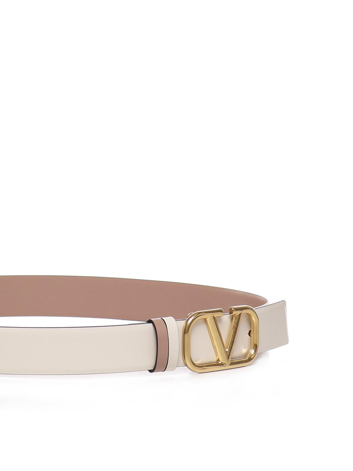 Cintura Vlogo Signature in Vitello lucido 6W2T0T15 ZFRC34 VALENTINO GARAVANI 