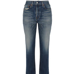 Jeans taglio dritto in denim blu 734311 Y07HA4296 SAINT LAURENT 
