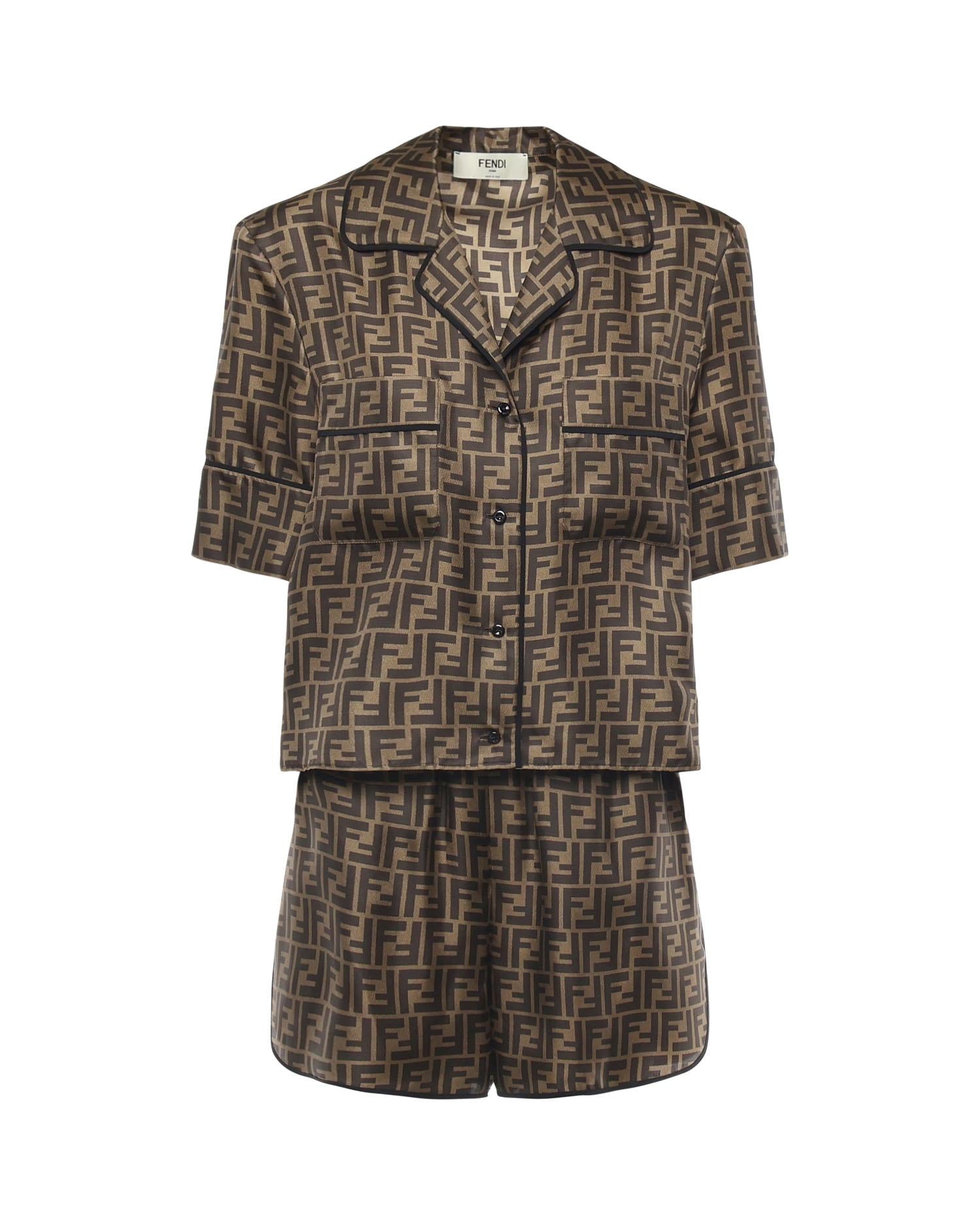 Pigiama in seta FE5085 A8G3F118W FENDI 