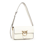 Borsa a spalla media Love Bag One Slouchy in pelle 106243 A2X6Z15Q PINKO 