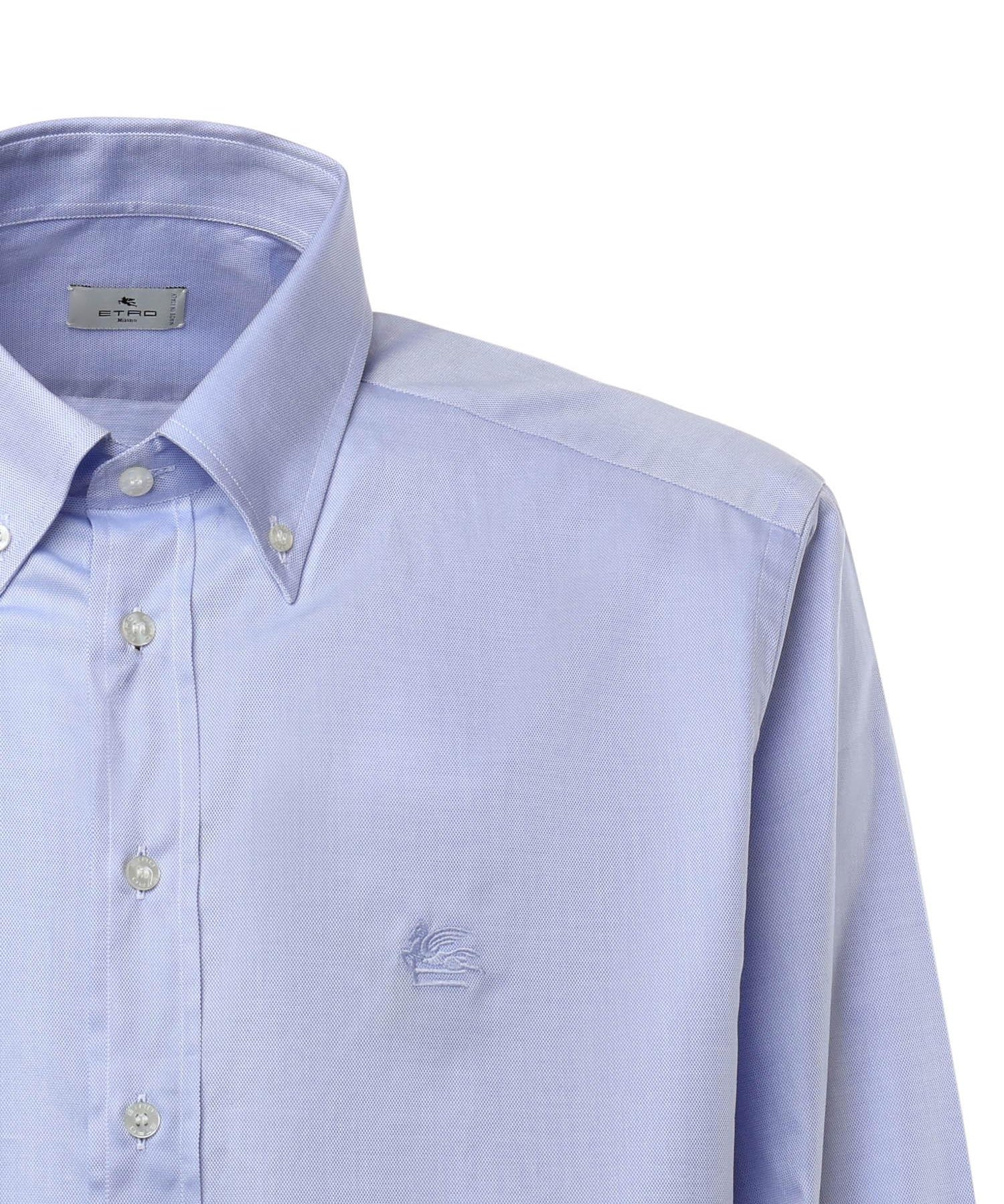 Camicia in cotone con ricamo logo MRIB0004 AV605B0028 ETRO 