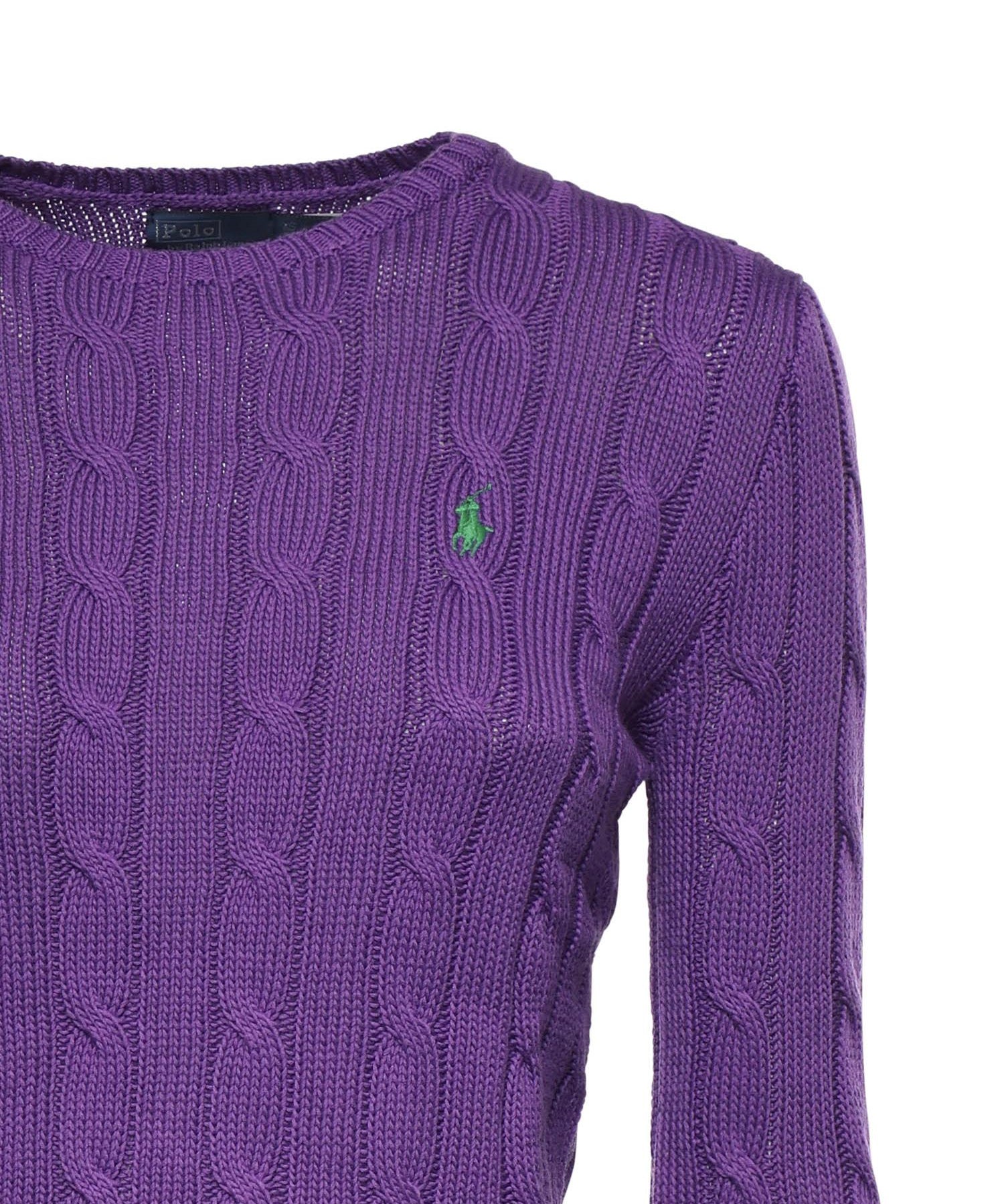 Maglia in cotone a trecce 211971869 503 POLO RALPH LAUREN 