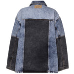 Giacca oversized Patchwork 112822 1603 ROTATE 
