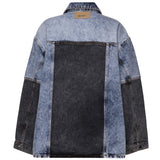 Giacca oversized Patchwork 112822 1603 ROTATE 