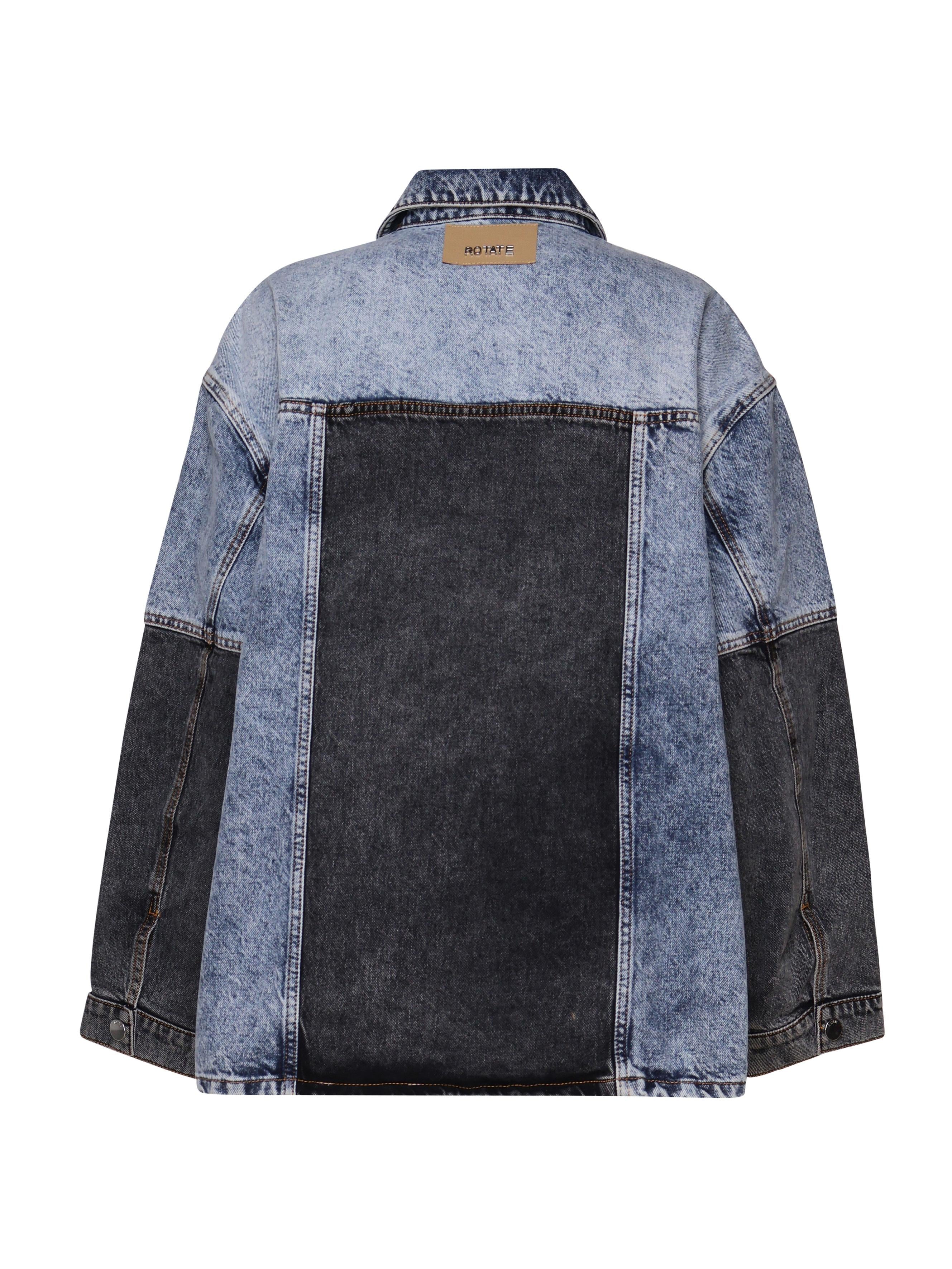 Giacca oversized Patchwork 112822 1603 ROTATE 