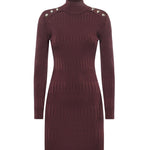 Vestito mini in maglia a costine 5BGK52 5881ZRGP MARCIANO BY GUESS 