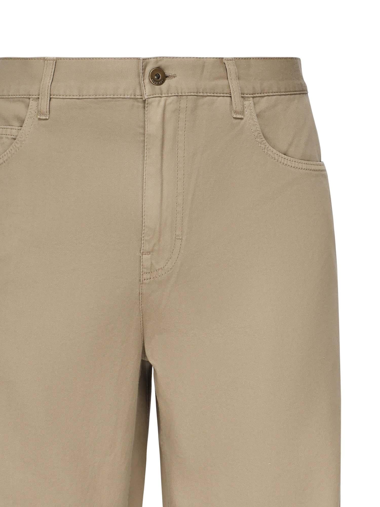 Jeans baggy in cotone 8108341 C2247 BURBERRY 
