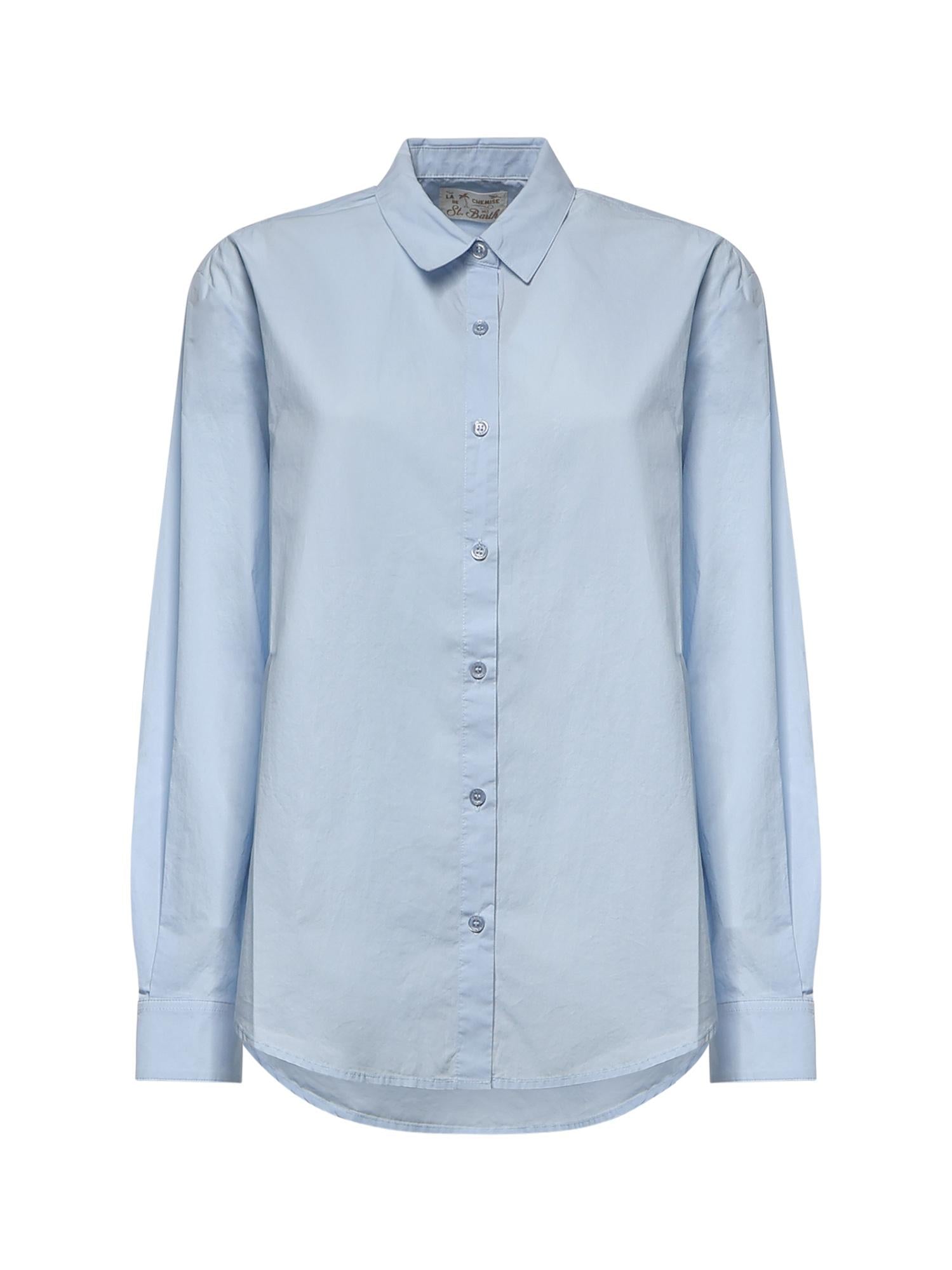 Camicia Brigitte con stampa Hello Kitty in popeline BRIG005 01924L MC2 SAINT BARTH 